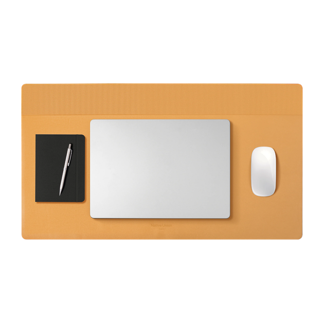 Килимок для комп'ютерної миші Native Union Desk Mat Black/Kraft (DESK-MAT-BLKKFT) - зображення 2