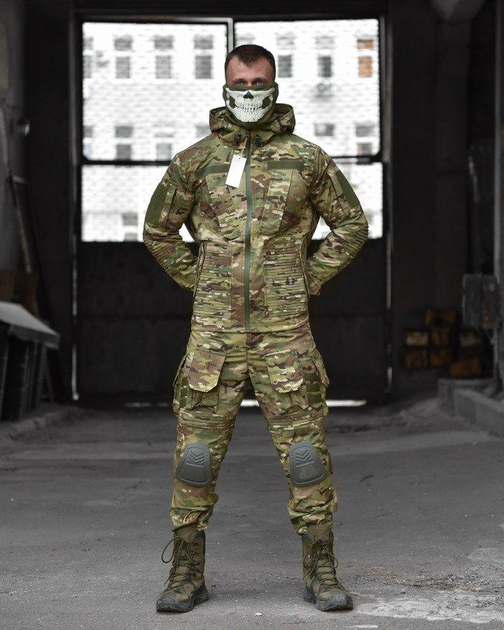 Тактичний штурмовий костюм Horn з наколінниками 2XL мультикам (86420) - зображення 1