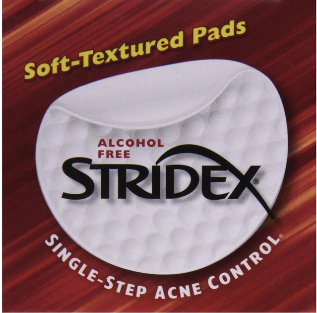Очищающие диски Stridex против акне без спирта 90 шт. (4778-46483) - изображение 4