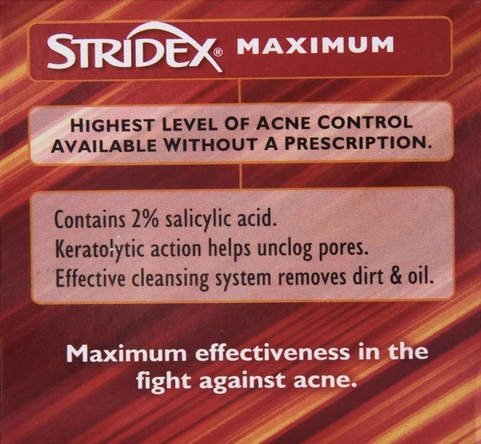 Очищающие диски Stridex против акне без спирта 90 шт. (4778-46483) - изображение 6