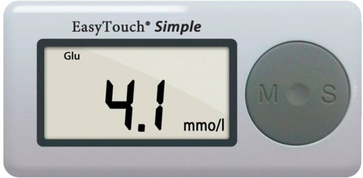 Глюкометр EasyTouch ЕТ-1002 без кодування Easy Touch (4074-44910) - зображення 1