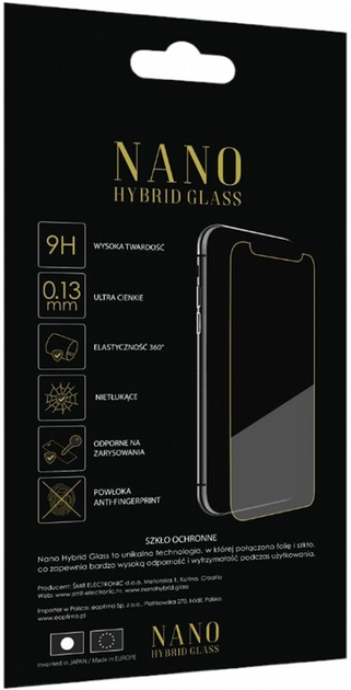 Захисне скло Nano Hybrid Glass 9H для Samsung Galaxy A12 Transparent (NHG-BG-SAM-A12) - зображення 2