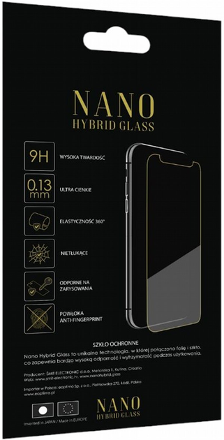 Szkło ochronne Nano Hybrid Glass 9H do Samsung Galaxy A12 Transparent (NHG-BG-SAM-A12) - obraz 2