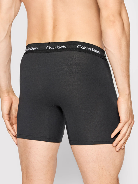 Набір трусів-боксерів чоловічих бавовняних Calvin Klein Underwear 000NB1770A-XWB S 3 шт Чорний (8719115052782) - зображення 3