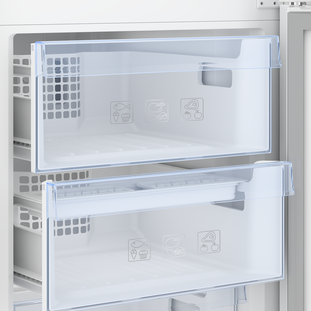 Двухкамерный холодильник Beko RCNA366K40WN - изображение 6