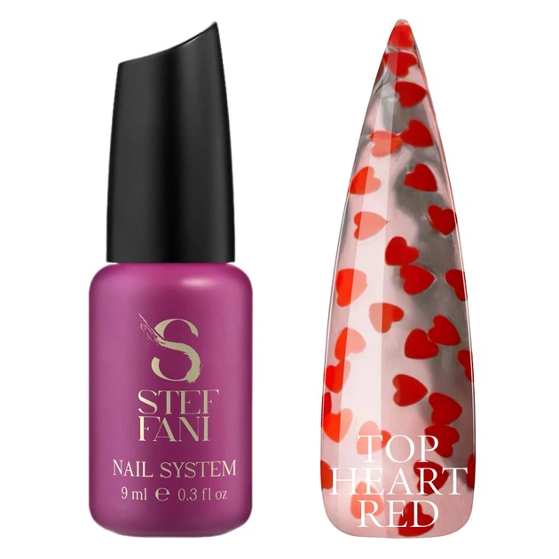 ТОП Steffani Heart RED Top 9 ml - Фото 1 ТОП Steffani Heart RED Top 9 ml - изображение 1