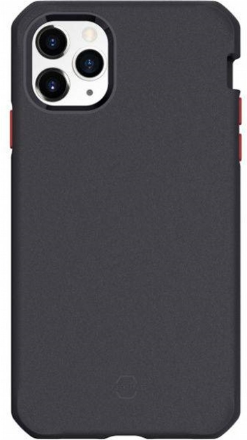 Etui plecki Itskins Supreme Solid do Apple iPhone X/XS/11 Pro Black/Red (APXE-SUPSO-BKRD) - obraz 2