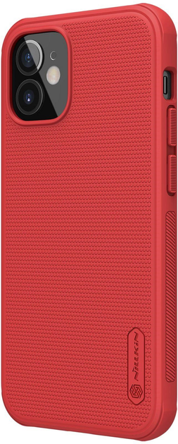 Etui plecki Nillkin Frosted Shield Pro do Apple iPhone 12 Mini Red (6902048205833) - obraz 2