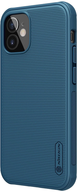Etui plecki Nillkin Frosted Shield Pro do Apple iPhone 12 Mini Blue (6902048205819) - obraz 2
