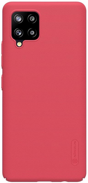 Etui plecki Nillkin Frosted Shield do Samsung Galaxy A42 5G Red (6902048206908) - obraz 1