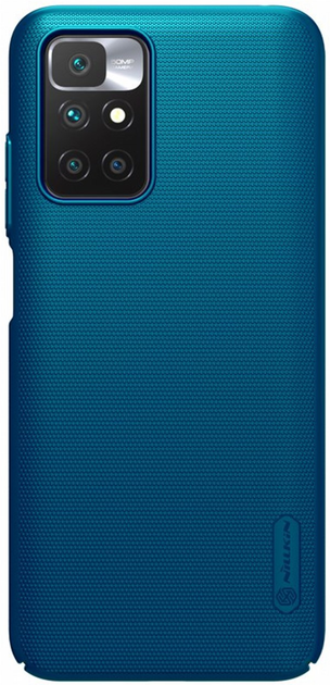 Etui plecki Nillkin Frosted Shield do Xiaomi Redmi 10 Blue (6902048229167) - obraz 1