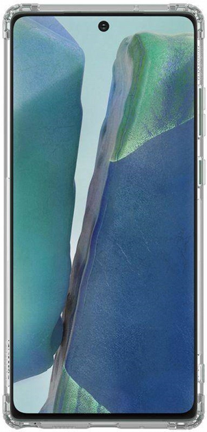 Etui plecki Nillkin Nature TPU Case do Samsung Galaxy Note 20 Grey/Transparent (6902048203440) - obraz 2