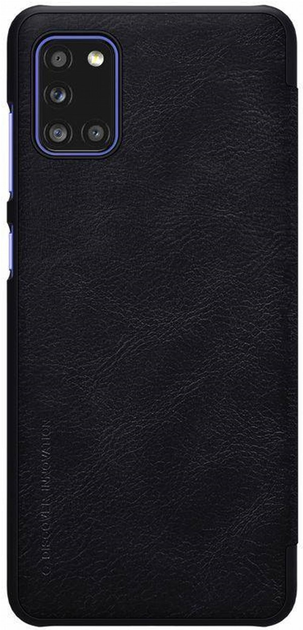 Etui z klapką Nillkin Qin Leather Case do Samsung Galaxy A31 Black (6902048198746) - obraz 1