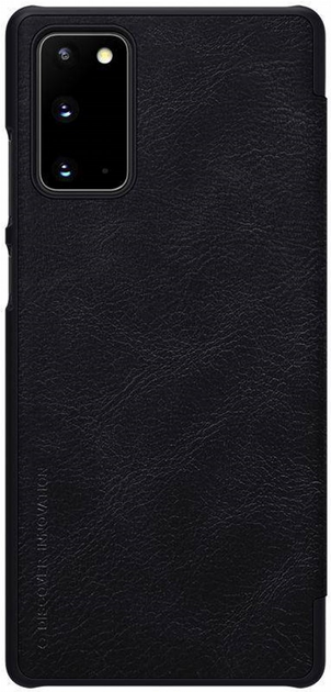 Etui z klapką Nillkin Qin Leather Case do Samsung Galaxy Note 20 Black (6902048201569) - obraz 1
