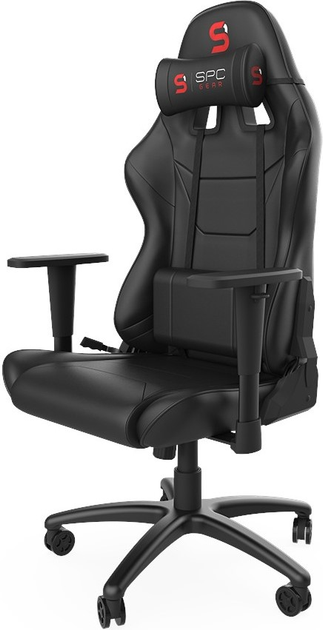 Fotel gamingowy SPC Gear SR300 V2 Gaming Czarny (5903018662275) - obraz 5