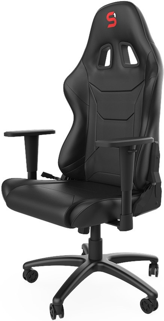 Fotel gamingowy SPC Gear SR300 V2 Gaming Czarny (5903018662275) - obraz 6