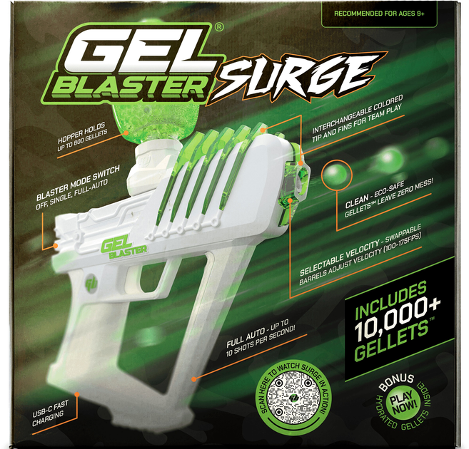 Гелевий бластер Gel Blaster Surge (850040523676) - зображення 1
