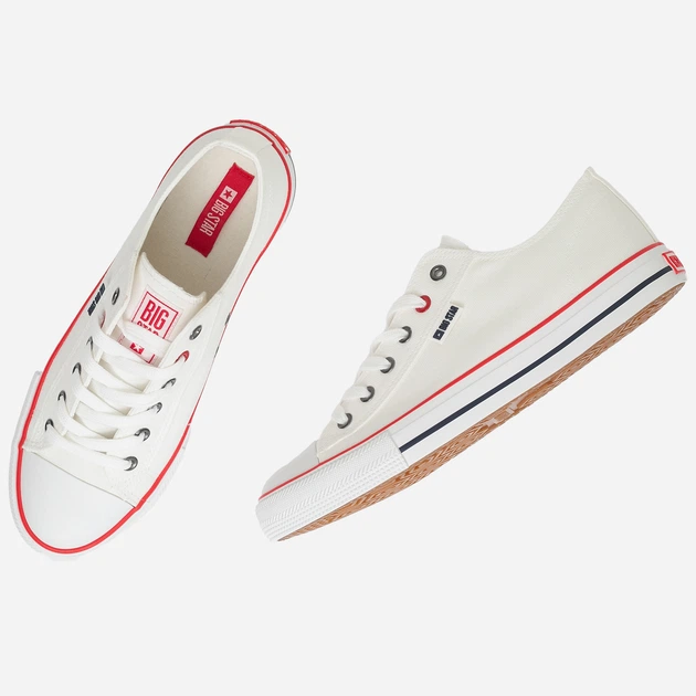 Trampki damskie do kostki Big Star JJ274A500 39 Białe (5900714489649) - obraz 4