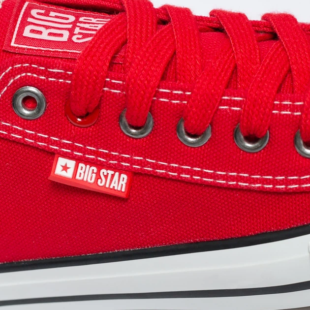 Жіночі кеди низькі Big Star JJ274A530 41 Червоні (5900714612474) - зображення 5