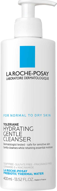 Żel-krem oczyszczający La Roche-Posay Toleriane Cleansing Cream 400 ml (3337875545778) - obraz 1