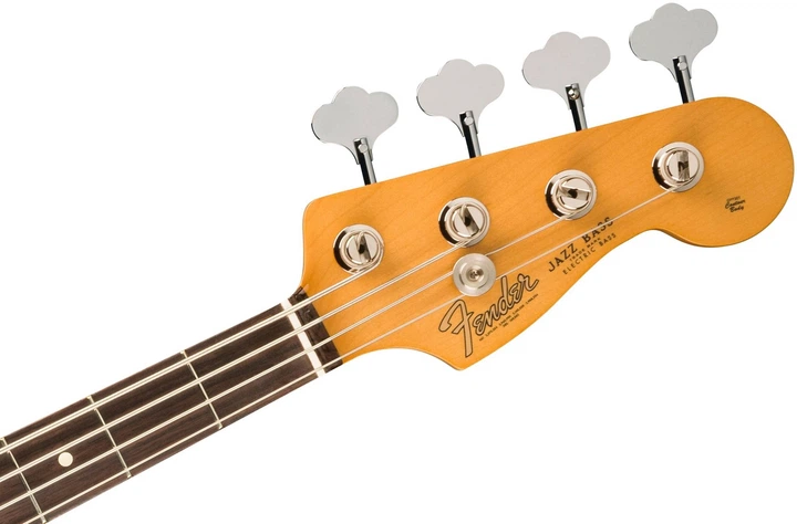 Бас-гитара Fender Vintera II '60s Jazz Bass Black - Фото 6 Бас-гитара Fender Vintera II '60s Jazz Bass Black - изображение 6