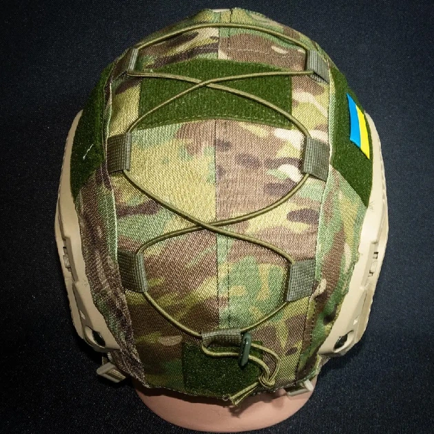 Кавер на безвухий шолом Kirasa KI603 S-M Cordura Multicam (046B50909FA5) - Фото 6 Кавер на безвухий шолом Kirasa KI603 S-M Cordura Multicam (046B50909FA5) - зображення 6