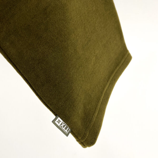 Шапка-маска балаклава Fleece 220 олива (LE2665) - изображение 2