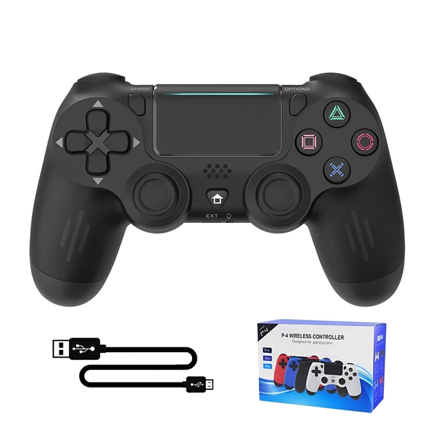 Геймпад Data Frog для PS4/Slim/Pro/Windows/Apple/Android/Steam Черный (AR-0000184) - изображение 2