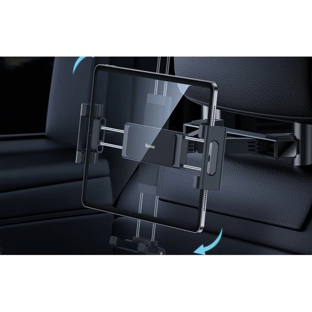 Автотримач для планшета Baseus JoyRide Pro Backseat Car Mount Black (SUTQ000001) - Фото 9 Автотримач для планшета Baseus JoyRide Pro Backseat Car Mount Black (SUTQ000001) - изображение 9