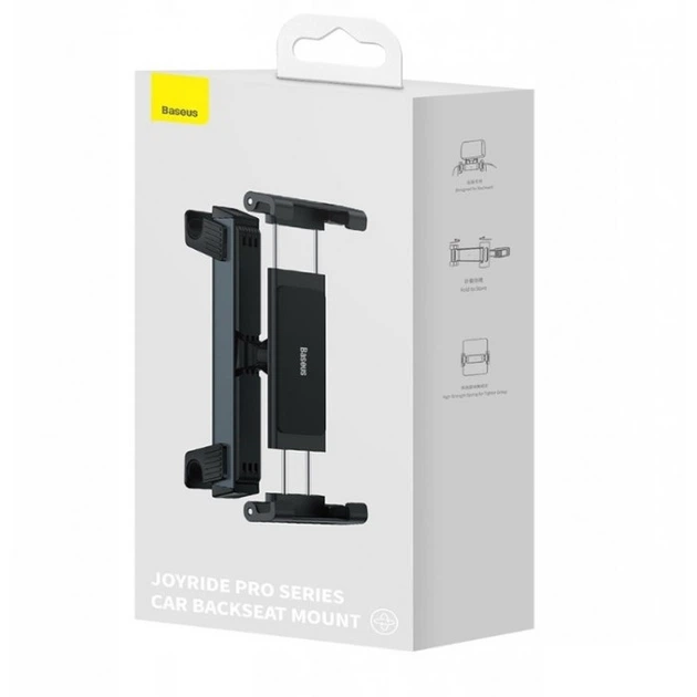 Автотримач для планшета Baseus JoyRide Pro Backseat Car Mount Black (SUTQ000001) - Фото 2 Автотримач для планшета Baseus JoyRide Pro Backseat Car Mount Black (SUTQ000001) - изображение 2