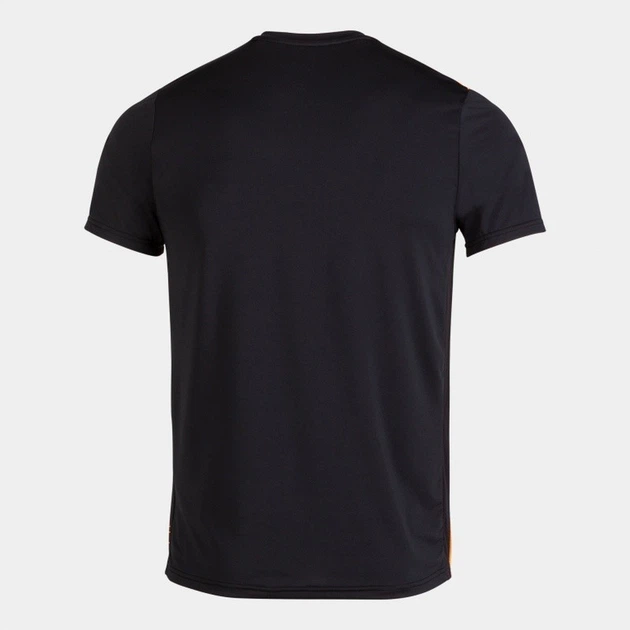 Футболка Joma ELITE VIII SHORT SLEEVE T-SHIRT черный,оранжевый M 101929.108 M - изображение 2