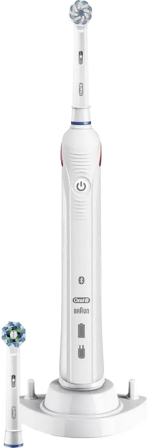 Электрическая зубная щетка Oral-B Smart 4 4500S White + ТС + Brush Head ...
