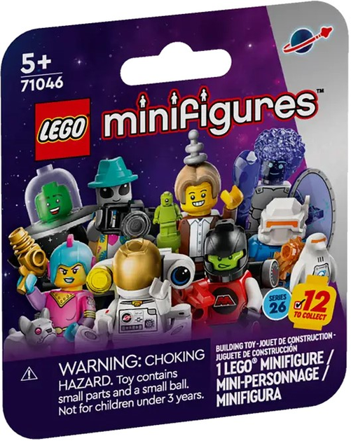 Zestaw klocków LEGO Minifigurki Kosmos seria 26 (71046) - obraz 1