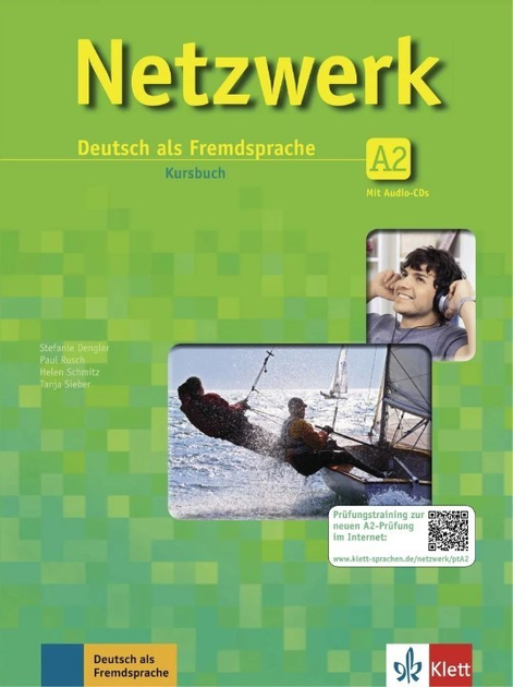 Книга Підручник Netzwerk A2: Kursbuch mit Audio-CDs ISBN: 9783126069977 ...