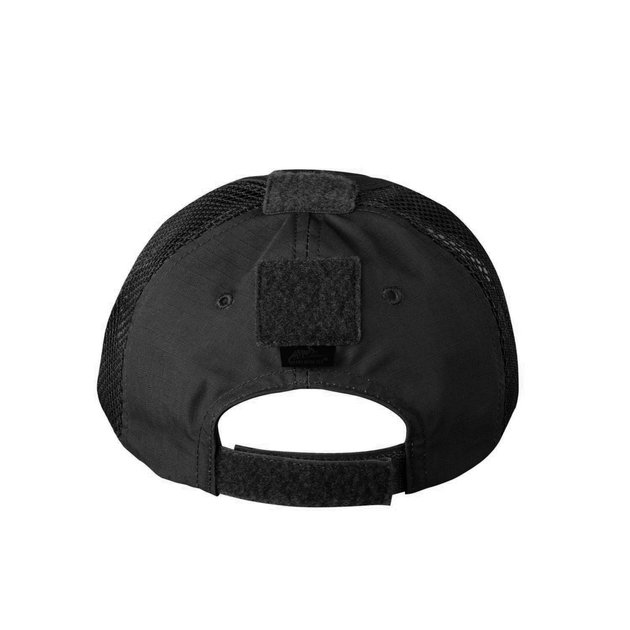 Бейсболка тактична Helikon-Tex BBC Vent Cap Rip-Stop Black - зображення 2