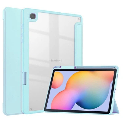 Чехол для планшета BeCover Soft Edge Stylus Mount Samsung Tab S6 Lite (2024) 10.4" P620/P625/P627 Light Blue (710841) - изображение 2