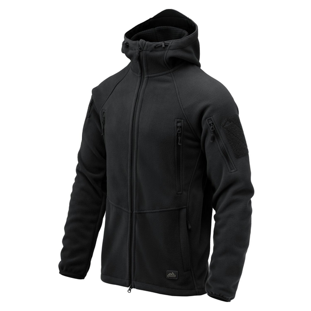 Куртка тактична флісова Helikon-Tex Patriot MK2 Hybrid Fleece Black XXL Модель 2023 - изображение 1