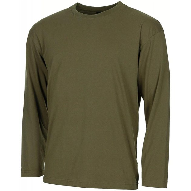 Футболка тактична з довгим рукавом Tactical MFH Olive green M - изображение 1