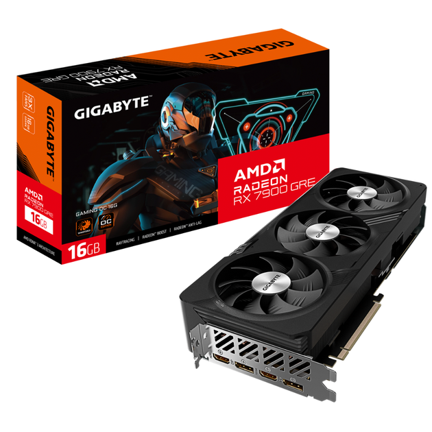 Відеокарта Gigabyte AMD Radeon RX 7900 GRE 16ГБ GDDR6/18000 МГц (GV-R79GREGAMING OC-16GD) - зображення 6