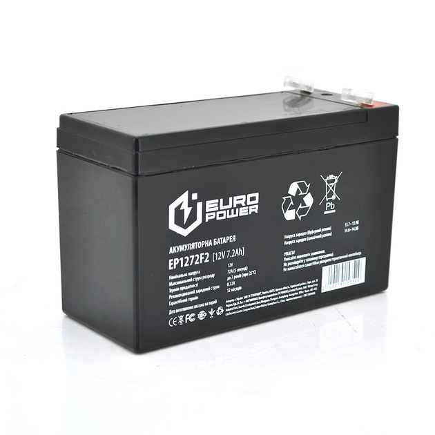 Корпус для аккумуляторной батареи Europower EP12-7.2F2, (150x65x95) Q10 - изображение 1