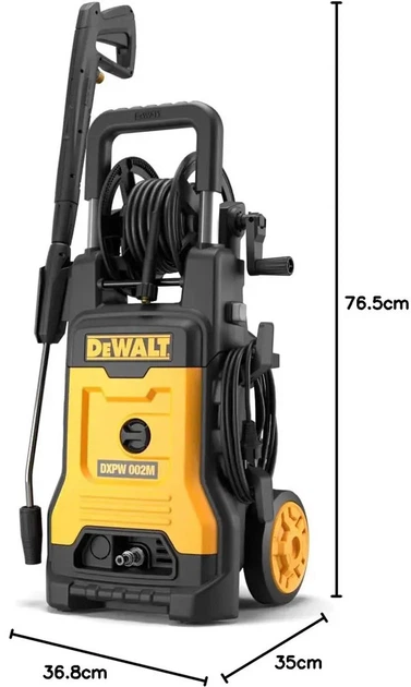 Мийка високого тиску електрична DeWalt (DXPW002M-E) - зображення 5