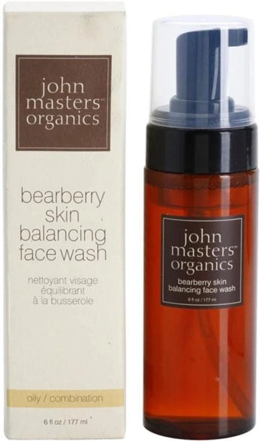 Pianka do mycia twarzy John Masters Organics Bearberry Skin Balancing Face Wash 177 ml (0669558600225) - obraz 2