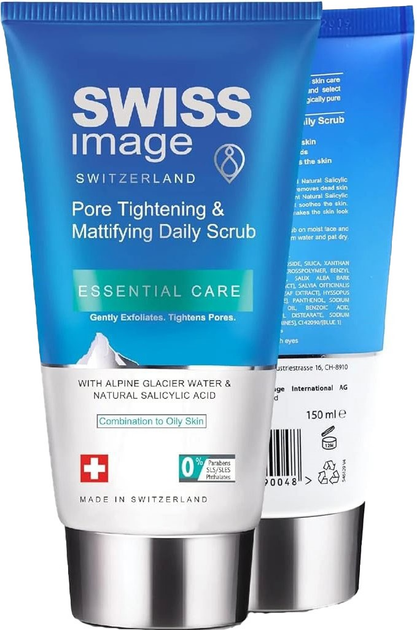 Scrub do twarzy Swiss Image Pore Tightening & Mattifying 150 ml (7640260490048) - obraz 2