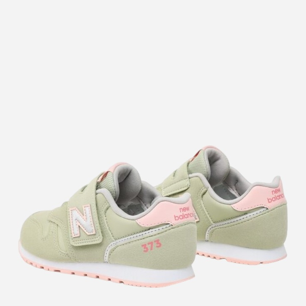 Підліткові кросівки для дівчинки New Balance 373 YZ373XJ2 38.5 (6US) Світло-зелені (196307040761) - зображення 3
