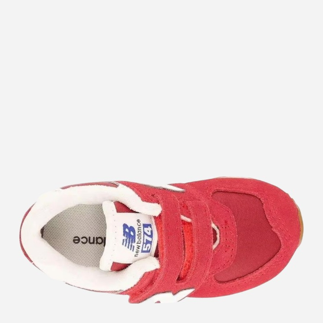 Дитячі кросівки для дівчинки New Balance 574 IV574RR1 26 (9US) Червоні з білим (196307201216) - зображення 3