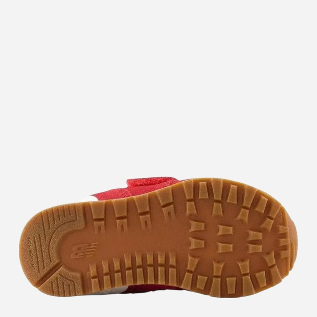 Дитячі кросівки для дівчинки New Balance 574 IV574RR1 26 (9US) Червоні з білим (196307201216) - зображення 4