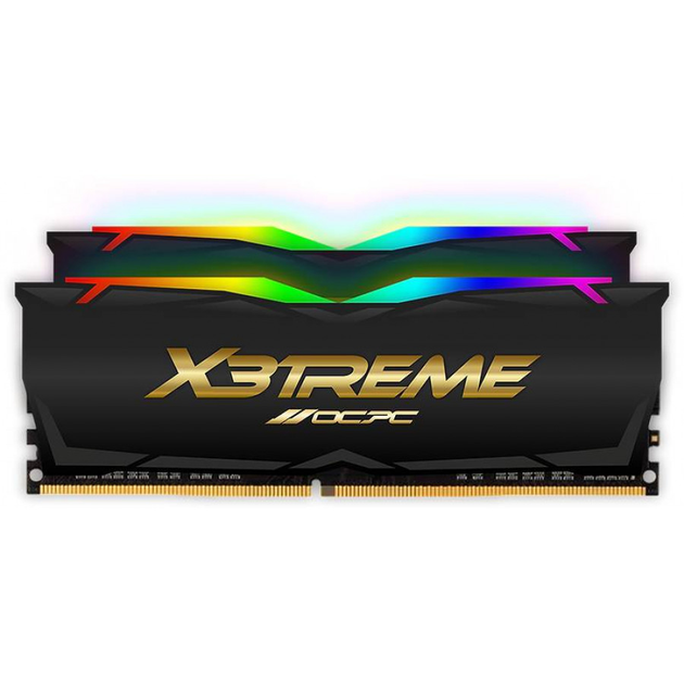Оперативна пам'ять OCPC DDR4 32Gb 4000MHz (2*16Gb) X3 RGB Black Label, Kit (MMX3A2K32GD440C19BL) - изображение 1