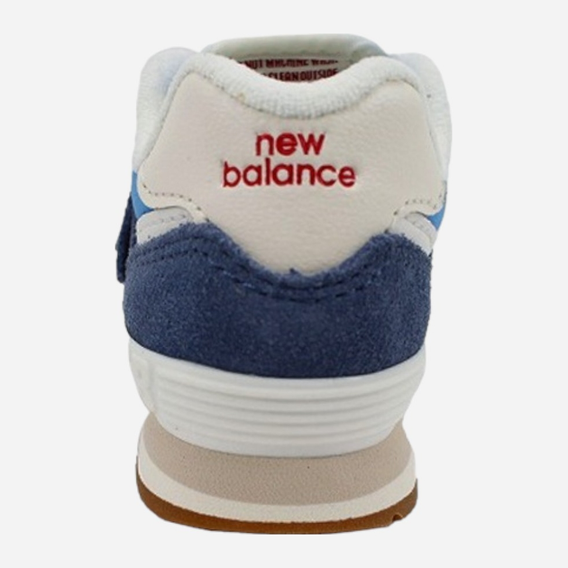 Buty sportowe chłopięce New Balance 574 IV574RA1 27.5 (10US) Granatowe (196307204132) - obraz 4