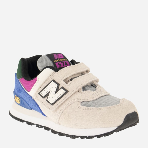 Buty sportowe dziecięce dla dziewczynki New Balance 574 IV574CP1 23.5 (7US) Wielokolorowe (196307205818) - obraz 2