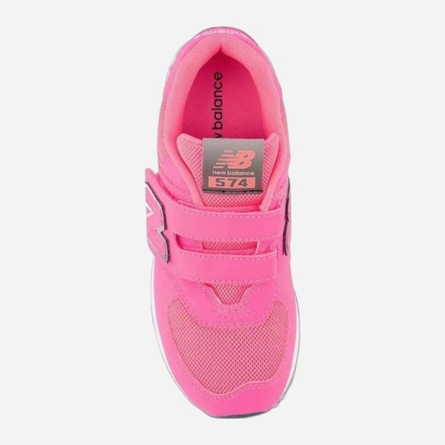Buty sportowe dziecięce dla dziewczynki New Balance 574 IV574IN1 20 (4US) Różowe (196307214841) - obraz 4